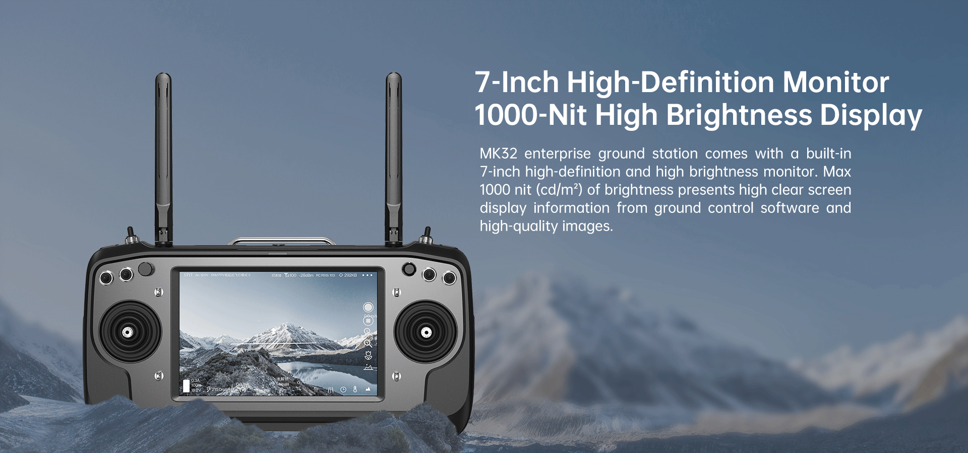 MK32 Handheld Ground Station Details 02