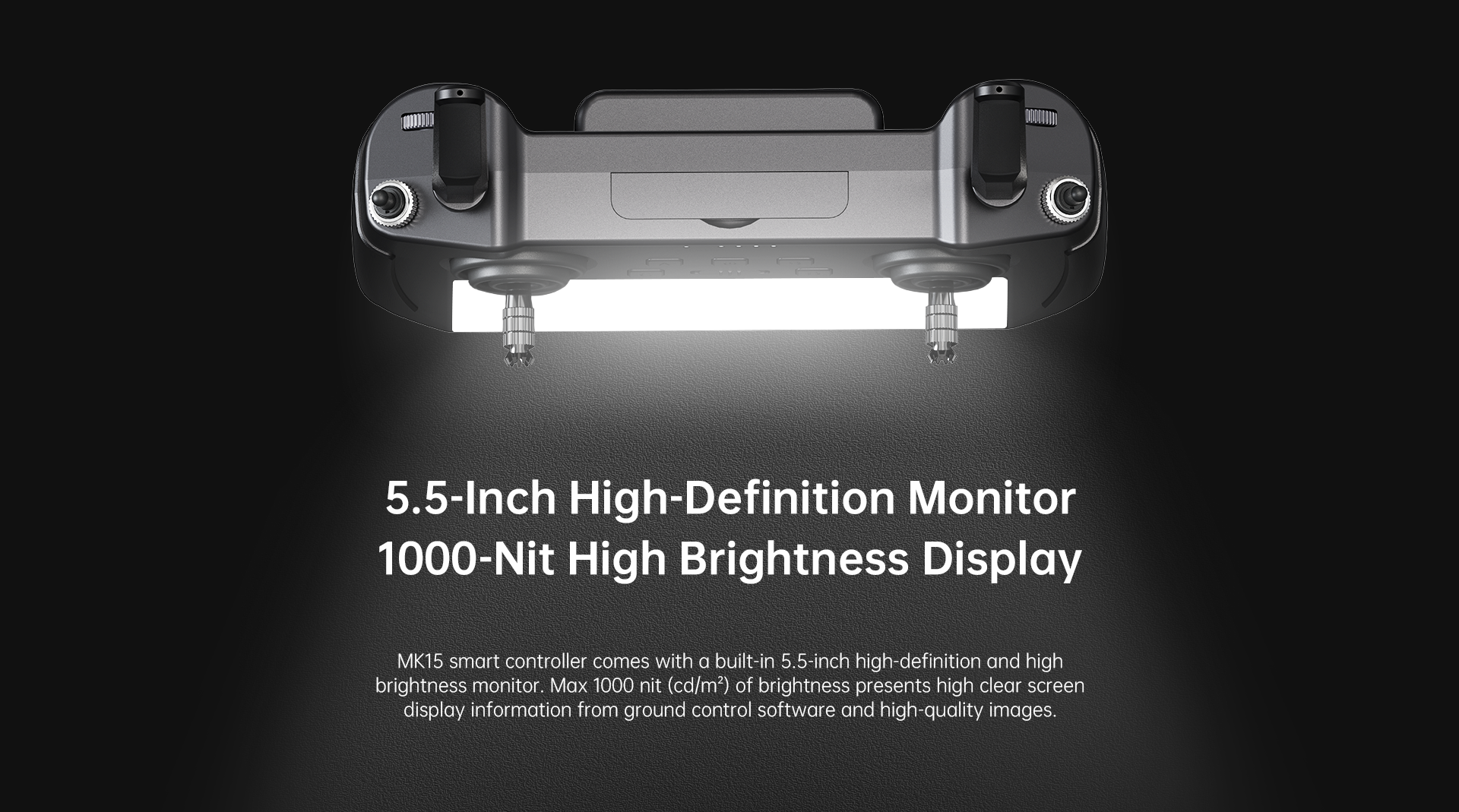 MK15 Agriculturedrone Mini HD Smart Controller Details 03