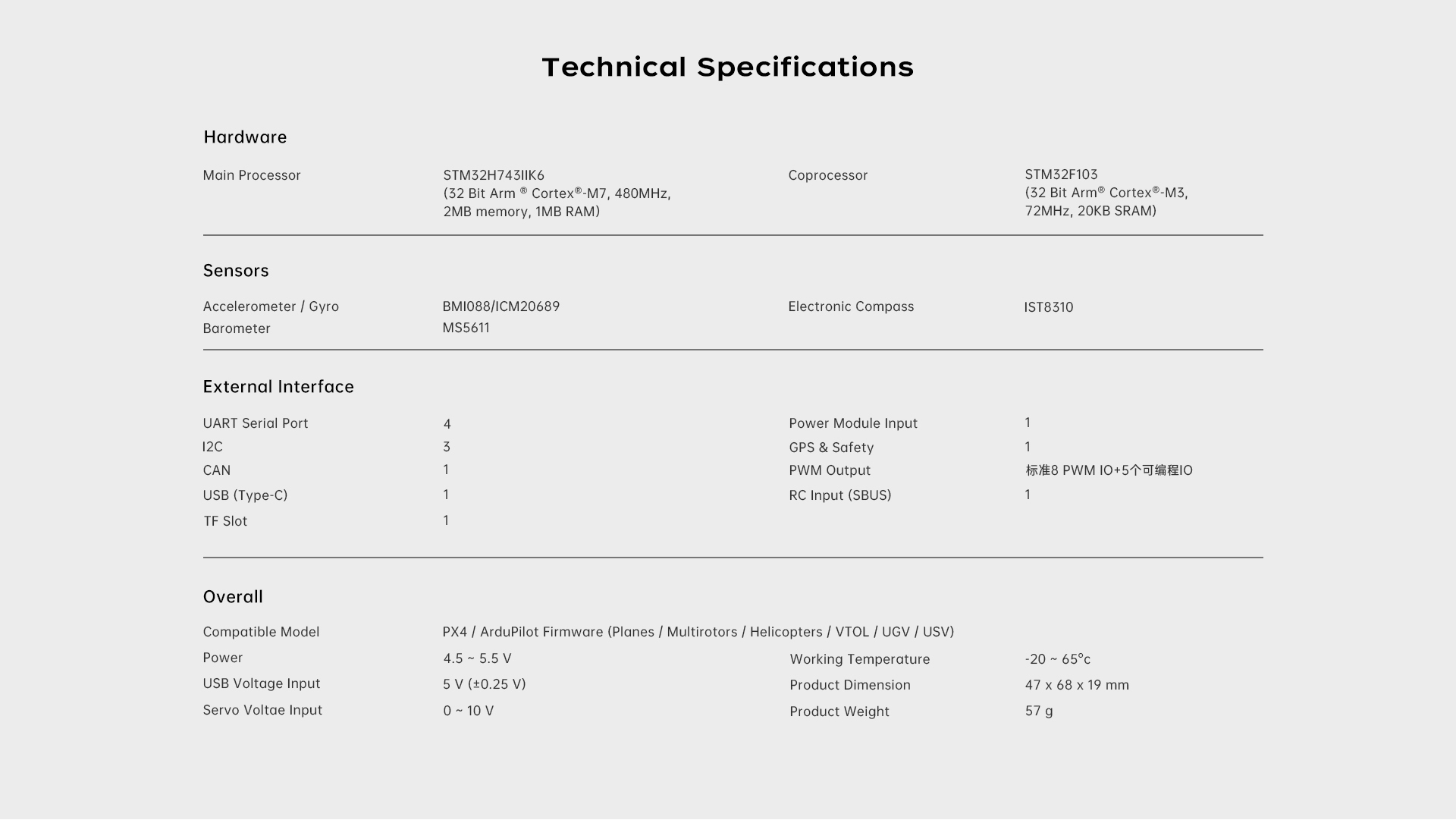 N7 Autopilot Flight Controller Details 10