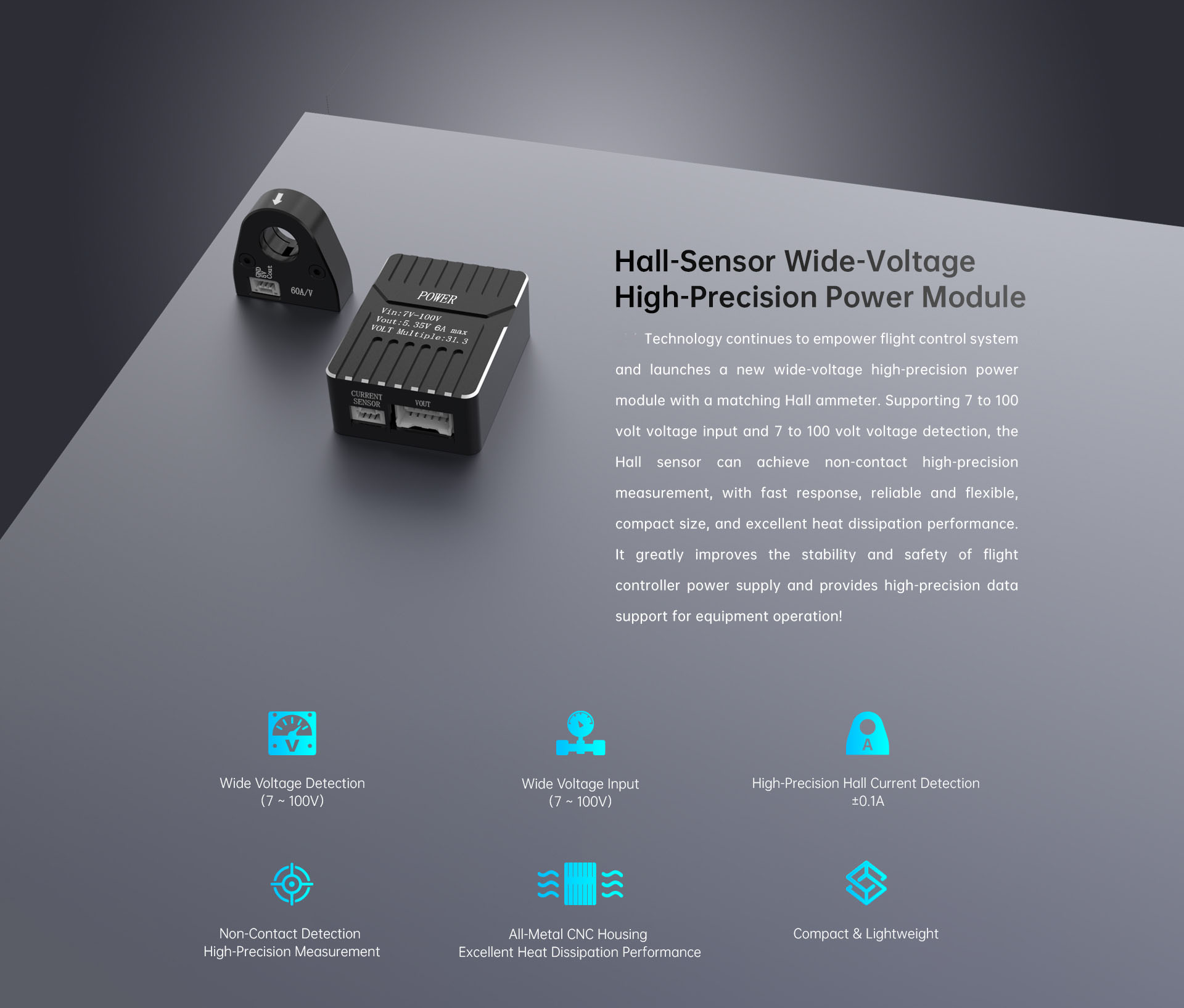 Hall-Sensor Power Module Details 01