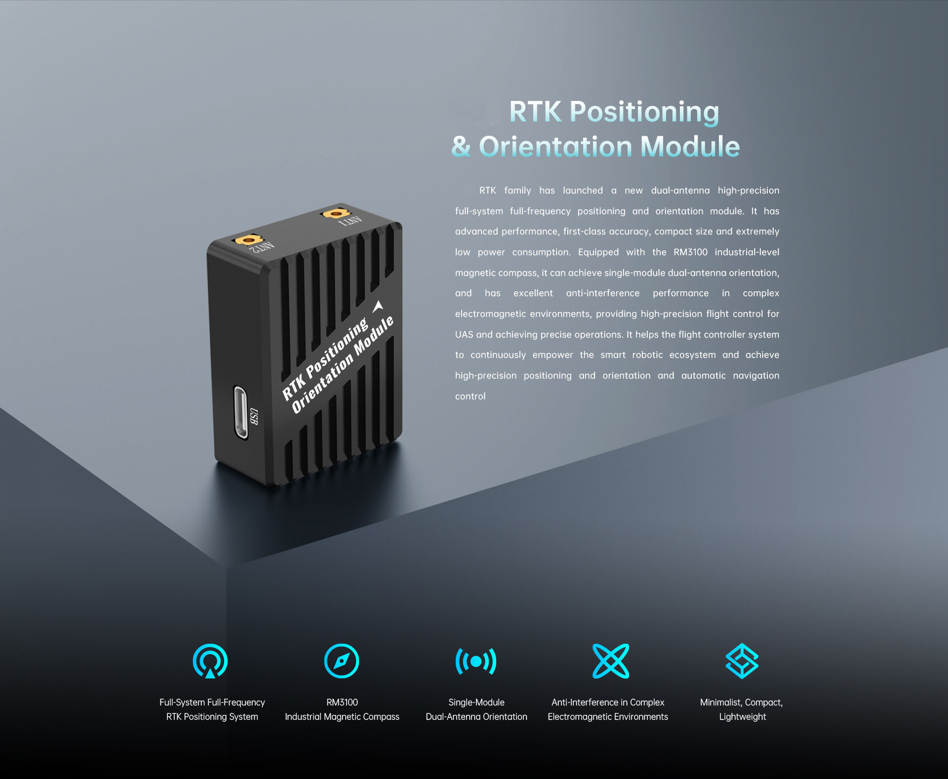 RTK Positioning & Orientation Module Details 01